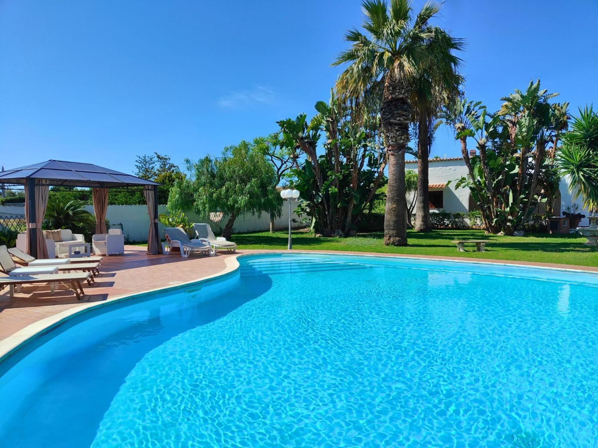 Villa Alfonsa, Fontane Bianche, Siracusa, Private Pool, 10Min From The Beach ภายนอก รูปภาพ